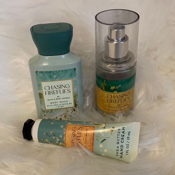 Bath & Body Works Other - Chasing Fireflies Bath & Body Works Travel Set